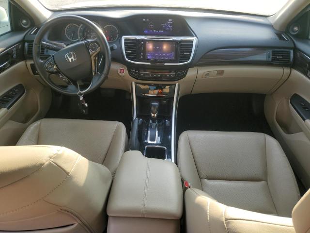 1HGCR3F85GA013690 - 2016 HONDA ACCORD EXL WHITE photo 8