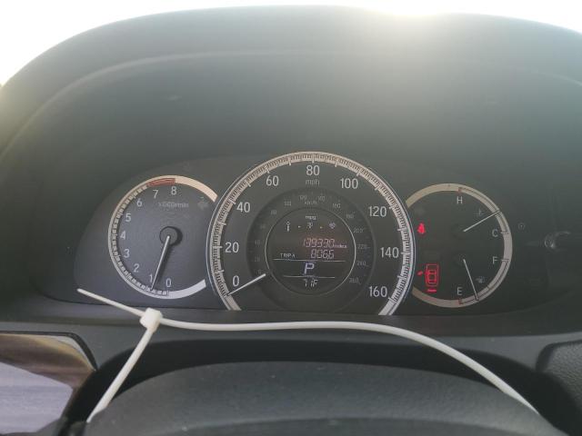 1HGCR3F85GA013690 - 2016 HONDA ACCORD EXL WHITE photo 9