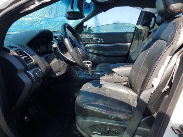 1FM5K8GT0HGA95544 - 2017 FORD EXPLORER SPORT Blanc photo 7