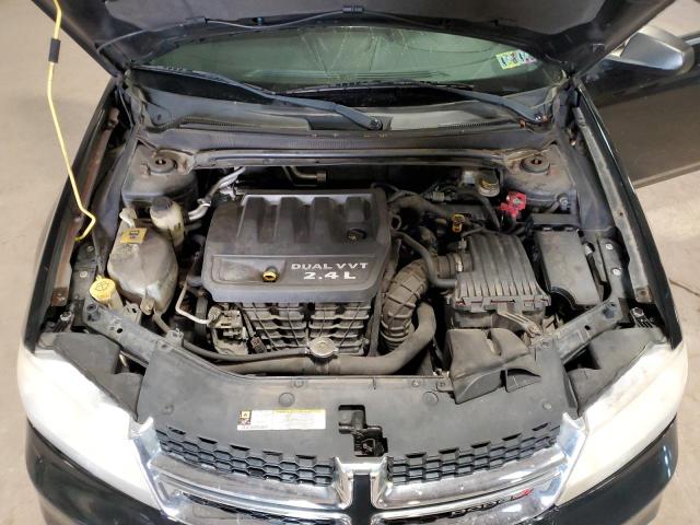 1C3CDZAB5DN729873 - 2013 DODGE AVENGER SE BLACK photo 11