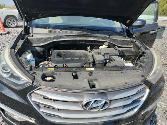 5NMZUDLB9HH016354 - 2017 HYUNDAI SANTA FE S Черный фото 11