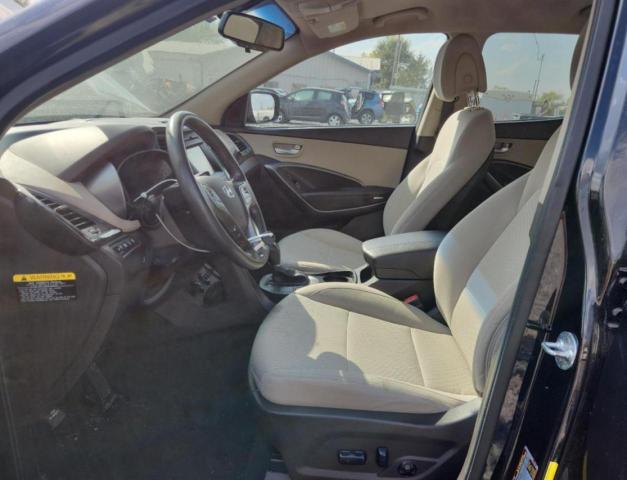 5NMZUDLB9HH016354 - 2017 HYUNDAI SANTA FE S Черный фото 7