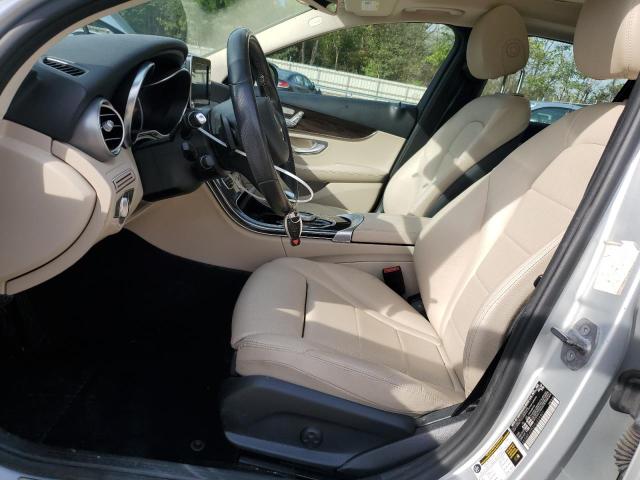 55SWF4KB2HU224901 - 2017 MERCEDES-BENZ C 300 4MATIC SILVER photo 7