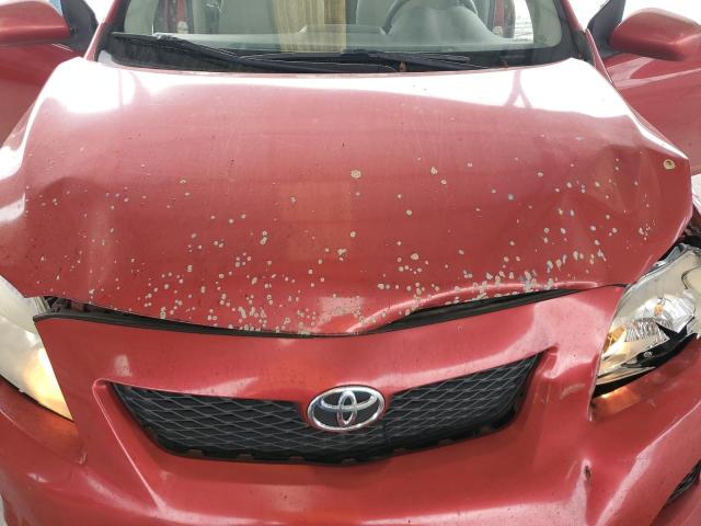 1NXBU4EE8AZ184649 - 2010 TOYOTA COROLLA BASE 红色 照片 11