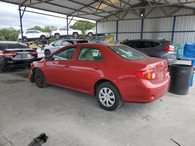1NXBU4EE8AZ184649 - 2010 TOYOTA COROLLA BASE 红色 照片 2