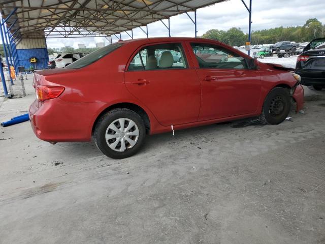 1NXBU4EE8AZ184649 - 2010 TOYOTA COROLLA BASE 红色 照片 3