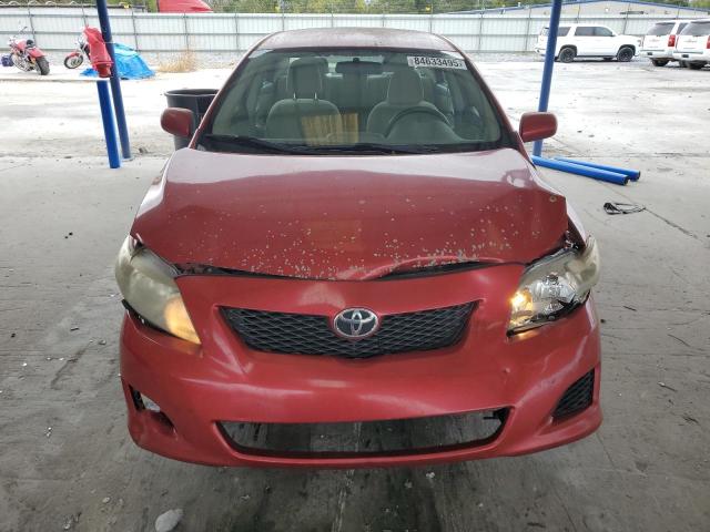 1NXBU4EE8AZ184649 - 2010 TOYOTA COROLLA BASE 红色 照片 5