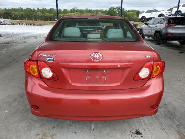 1NXBU4EE8AZ184649 - 2010 TOYOTA COROLLA BASE 红色 照片 6