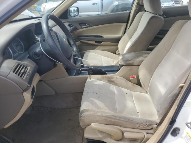 1HGCP26318A107796 - 2008 HONDA ACCORD LX WHITE photo 7