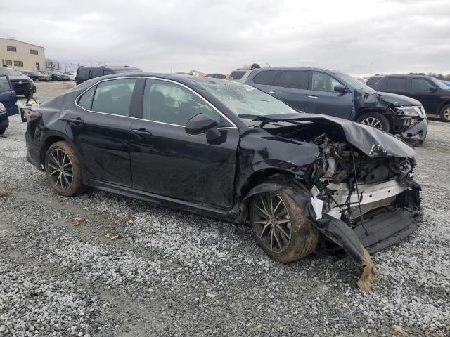 4T1G11AK9RU234799 - 2024 TOYOTA CAMRY SE NIGHT SHADE BLACK photo 4