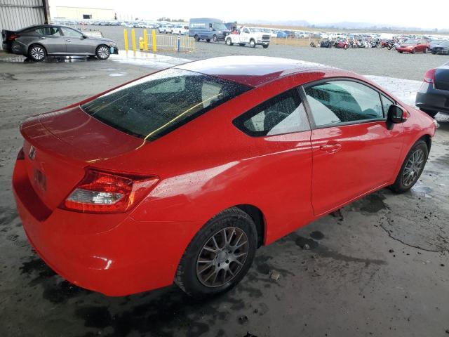2HGFG3B5XDH517633 - 2013 HONDA CIVIC LX წითელი ფოტო 3