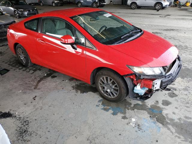 2HGFG3B5XDH517633 - 2013 HONDA CIVIC LX წითელი ფოტო 4