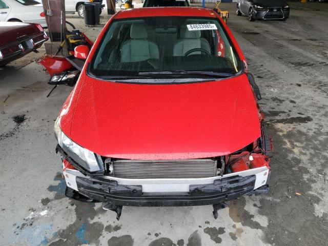 2HGFG3B5XDH517633 - 2013 HONDA CIVIC LX წითელი ფოტო 5