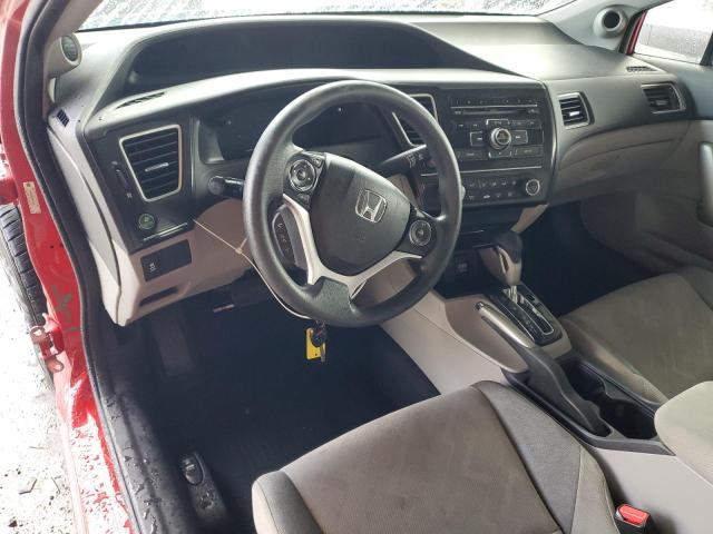 2HGFG3B5XDH517633 - 2013 HONDA CIVIC LX წითელი ფოტო 8