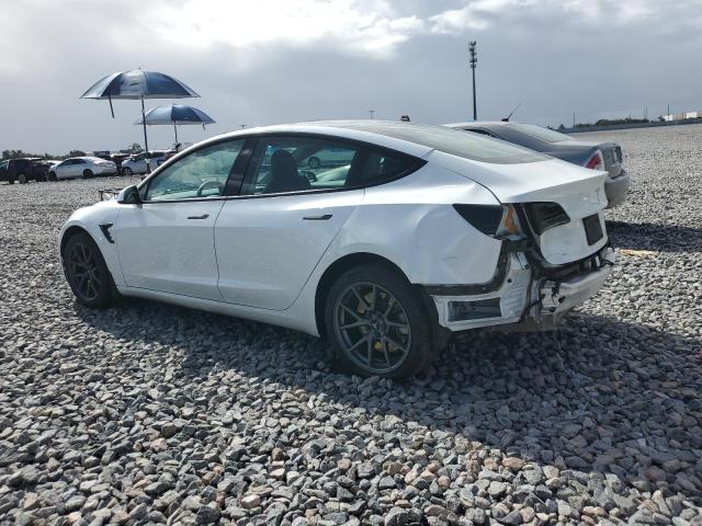 5YJ3E1EA8MF090818 - 2021 TESLA MODEL 3 Білий фото 2