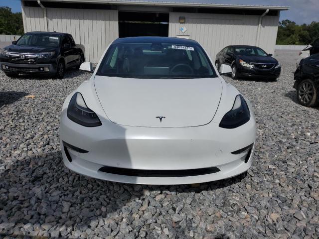 5YJ3E1EA8MF090818 - 2021 TESLA MODEL 3 Білий фото 5