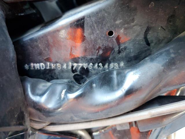 1HD1KB4177Y643453 - 2007 HARLEY-DAVIDSON FLHX 黑色 照片 8