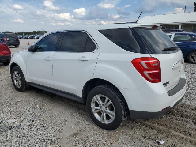 2GNFLEEKXG6141465 - 2016 CHEVROLET EQUINOX LS Weiß Foto 2