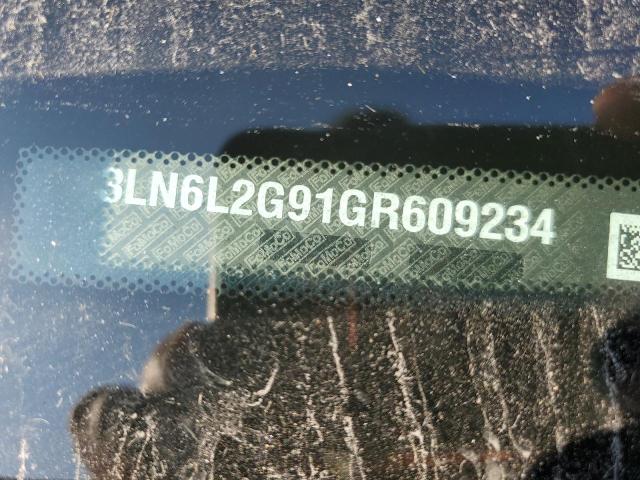 3LN6L2G91GR609234 - 2016 LINCOLN MKZ BURGUNDY photo 12