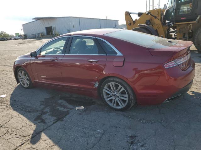 3LN6L2G91GR609234 - 2016 LINCOLN MKZ BURGUNDY photo 2