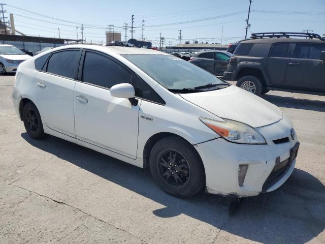 JTDKN3DU2D5573192 - 2013 TOYOTA PRIUS WHITE photo 4