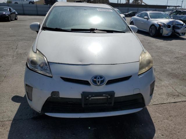 JTDKN3DU2D5573192 - 2013 TOYOTA PRIUS WHITE photo 5