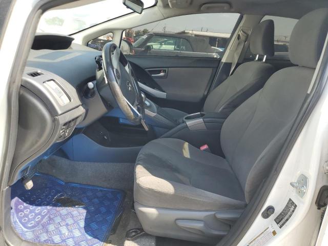 JTDKN3DU2D5573192 - 2013 TOYOTA PRIUS WHITE photo 7