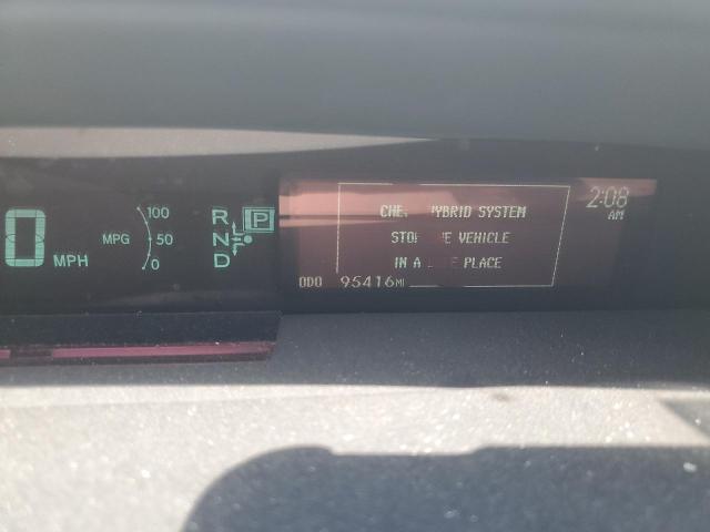JTDKN3DU2D5573192 - 2013 TOYOTA PRIUS WHITE photo 9