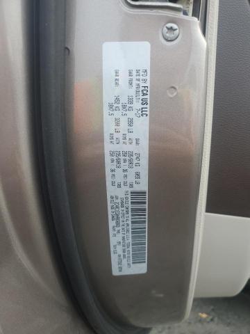 2C4RC1EG0HR836869 - 2017 CHRYSLER PACIFICA TOURING L PLUS TAN photo 13