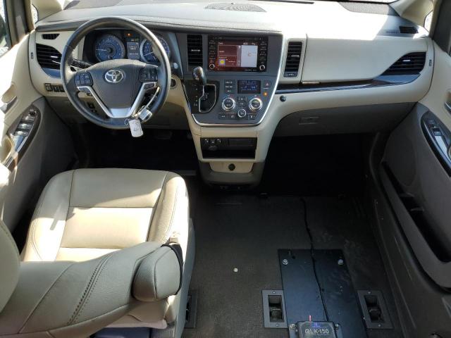 5TDYZ3DC0KS991845 - 2019 TOYOTA SIENNA XLE Weiß Foto 8