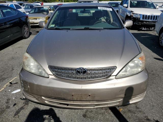 4T1BE32K73U233201 - 2003 TOYOTA CAMRY LE TAN photo 5