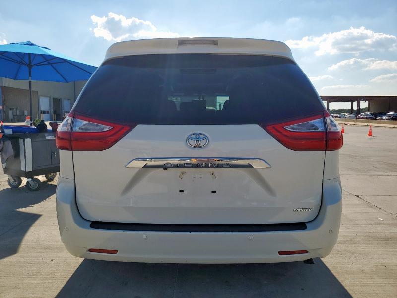 5TDYZ3DC5HS896674 - 2017 TOYOTA SIENNA XLE Білий фото 6
