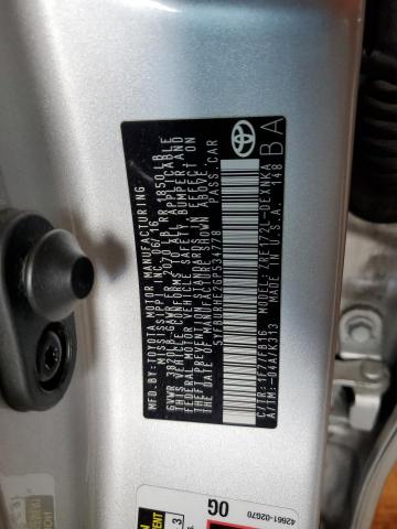 5YFBURHE2GP534778 - 2016 TOYOTA COROLLA L SILVER photo 12