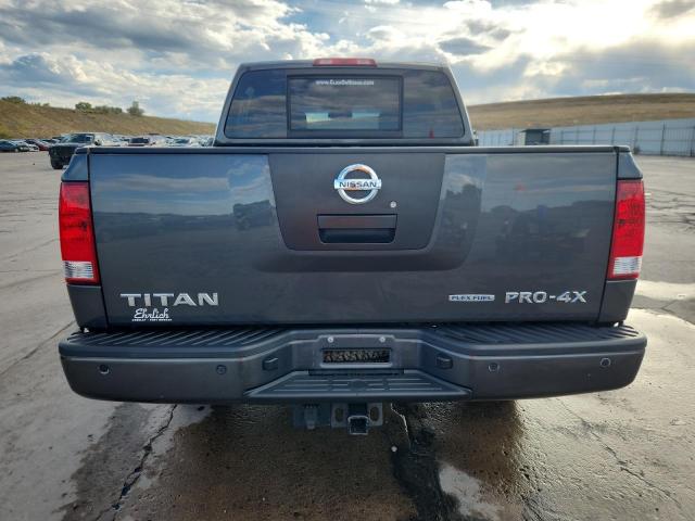 1N6BA0EC8CN303038 - 2012 NISSAN TITAN S ნაცრისფერი ფოტო 6