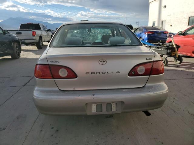 1NXBR12E31Z434450 - 2001 TOYOTA COROLLA CE ვერცხლისფერი ფოტო 6