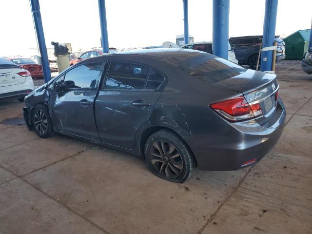 19XFB2F83FE271955 - 2015 HONDA CIVIC EX GRAY photo 2