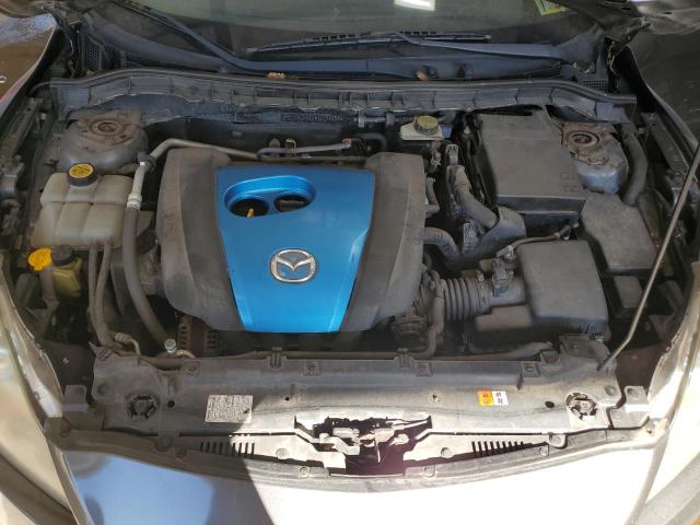 JM1BL1V81C1662270 - 2012 MAZDA 3 I CHARCOAL photo 11