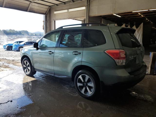 JF2SJAEC7HH579887 - 2017 SUBARU FORESTER 2.5I PREMIUM GREEN photo 2