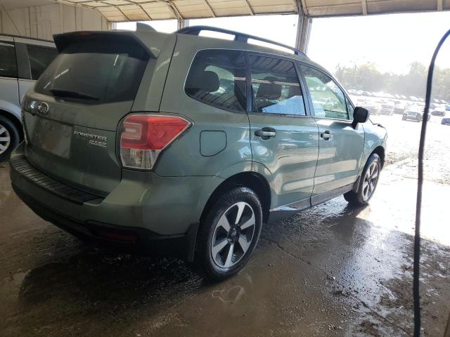 JF2SJAEC7HH579887 - 2017 SUBARU FORESTER 2.5I PREMIUM GREEN photo 3