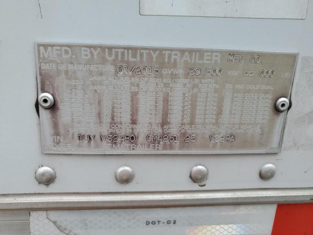 1UYVS2480GM426125 - 2016 UTILITY VS2RA WHITE photo 10