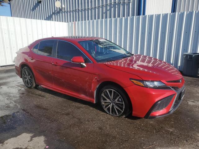 4T1G11BK2PU103967 - 2023 TOYOTA CAMRY SE NIGHT SHADE RED photo 4