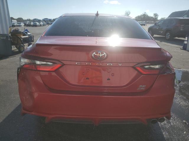 4T1G11BK2PU103967 - 2023 TOYOTA CAMRY SE NIGHT SHADE RED photo 6