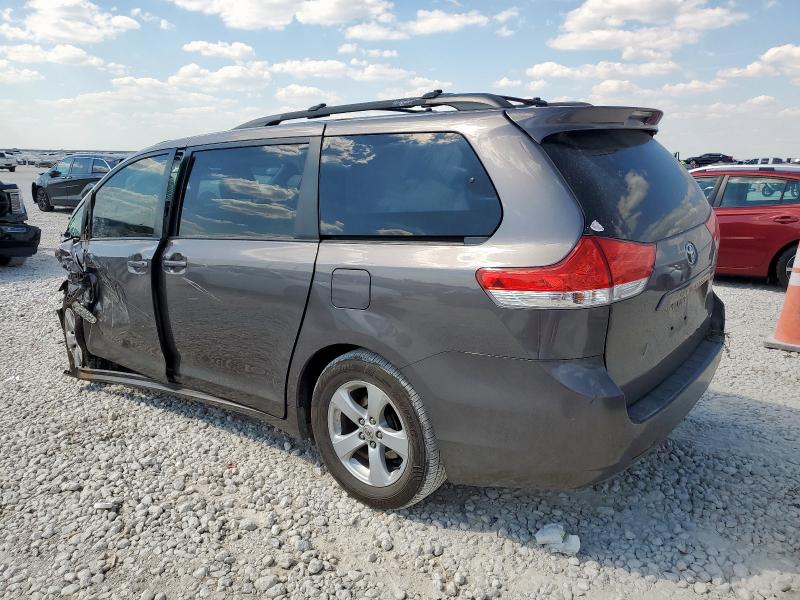 5TDKK3DC2CS206480 - 2012 TOYOTA SIENNA LE 灰色 照片 2