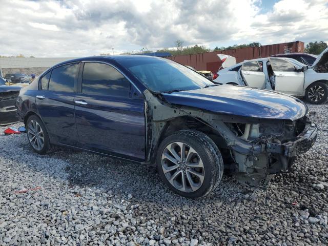 1HGCR2F55EA152103 - 2014 HONDA ACCORD SPORT BLUE photo 4