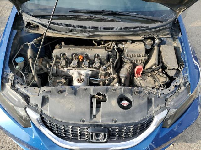 19XFB2F81DE239955 - 2013 HONDA CIVIC EX BLUE photo 11