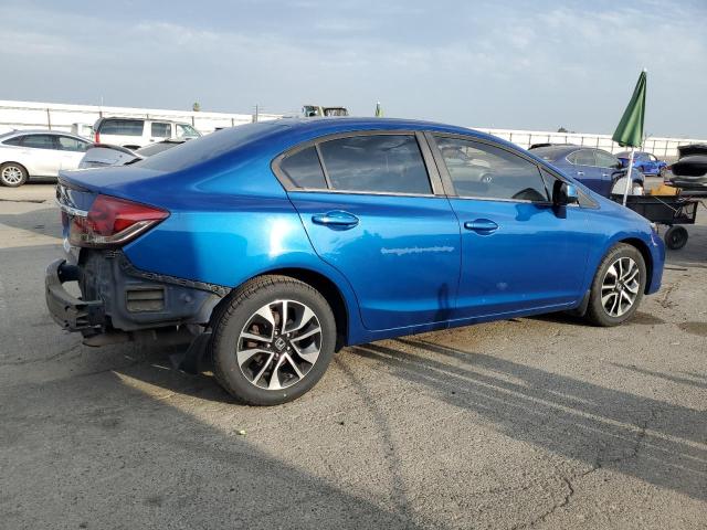19XFB2F81DE239955 - 2013 HONDA CIVIC EX BLUE photo 3