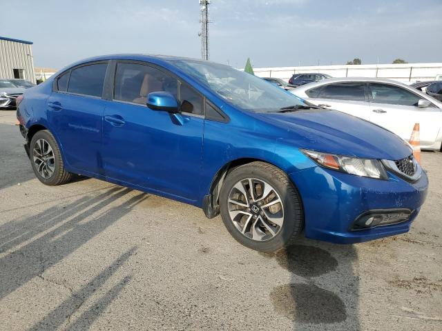 19XFB2F81DE239955 - 2013 HONDA CIVIC EX BLUE photo 4
