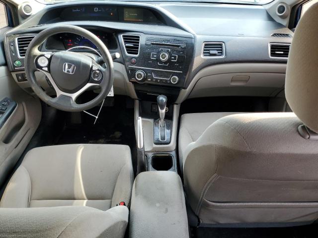 19XFB2F81DE239955 - 2013 HONDA CIVIC EX BLUE photo 8