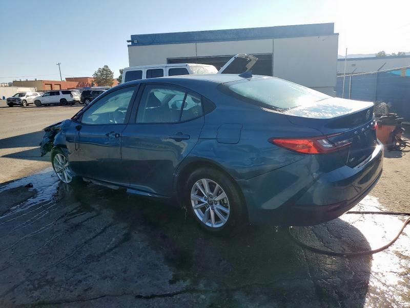 4T1DAACK5SU100135 - 2025 TOYOTA CAMRY XSE BLUE photo 2