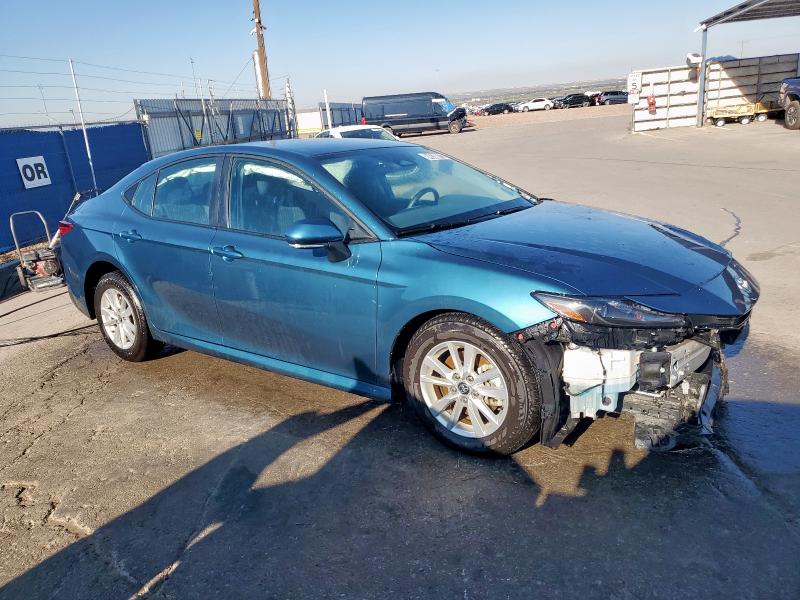 4T1DAACK5SU100135 - 2025 TOYOTA CAMRY XSE BLUE photo 4